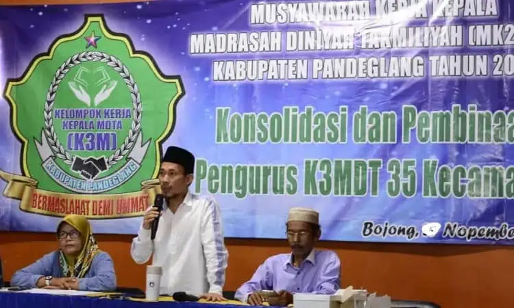 MK2MDT Pandeglang Persiapkan Pembentukan MGMP MDT dan KKG MDT