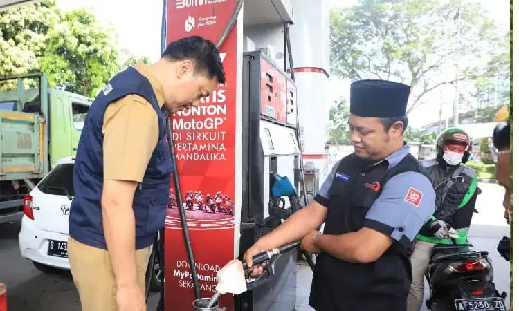 Jelang Nataru 2025, SPBU di Kota Tangerang Dicek Ulang, Begini Hasilnya