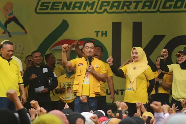 TETAP SOLID: Ketua DPD Partai Golkar Kabupaten Tangerang Mad Romli pastikan Golkar tetap solid. Mad Romli merupakan calon Bupati Tangerang nomor urut 1. (ISTIMEWA)