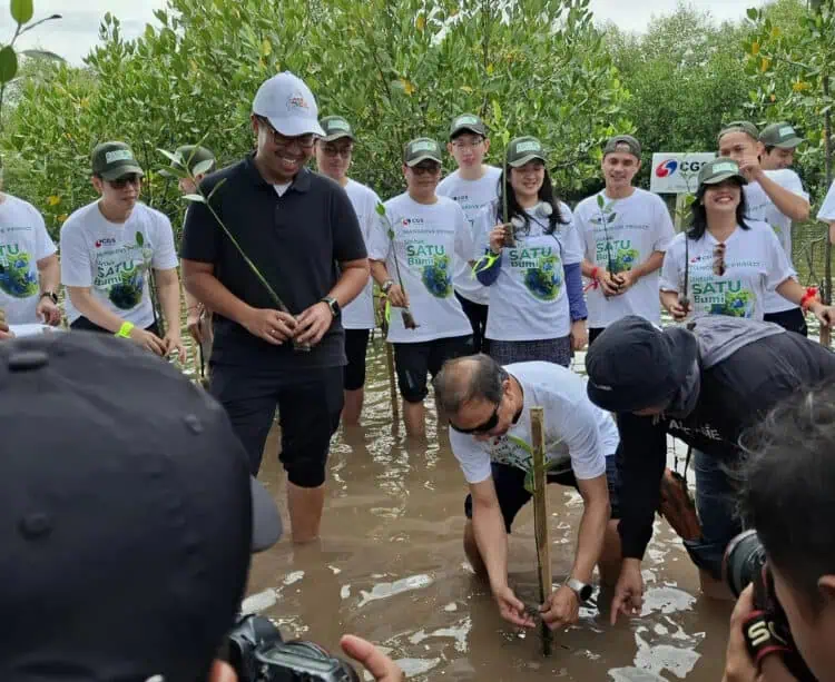 Gandeng SeaSoldier, CGS Internasional Sekuritas Indonesia Gelar Mangrove Project