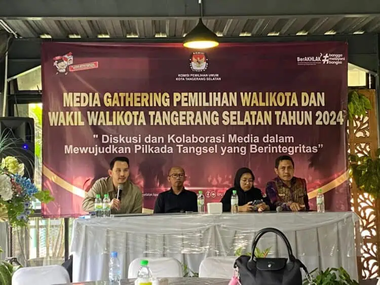 KPU Tangsel Ajak Media Massa Berperan Tingkatkan Partisipasi Pemilih