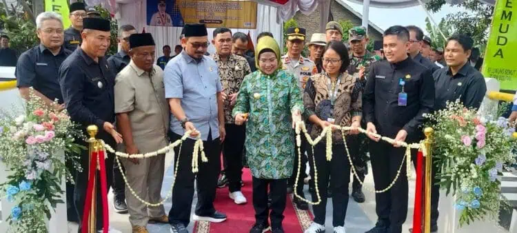 Diresmikan Bupati Serang Tatu Chasanah, Jembatan Luwung Semut Habiskan Rp2,4 Miliar