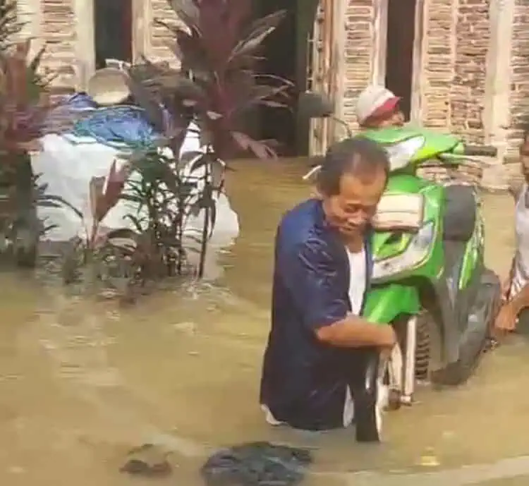 Sungai Cimanceuri Meluap, 27 Rumah di Tigaraksa Terendam Banjir