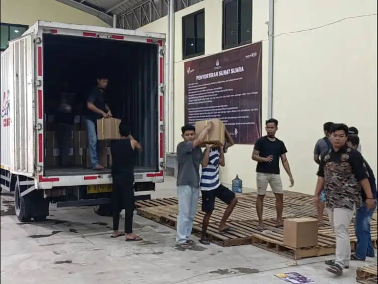 KPU Tangsel Terima 1.085.449 Lembar Surat Suara Pilkada 2024