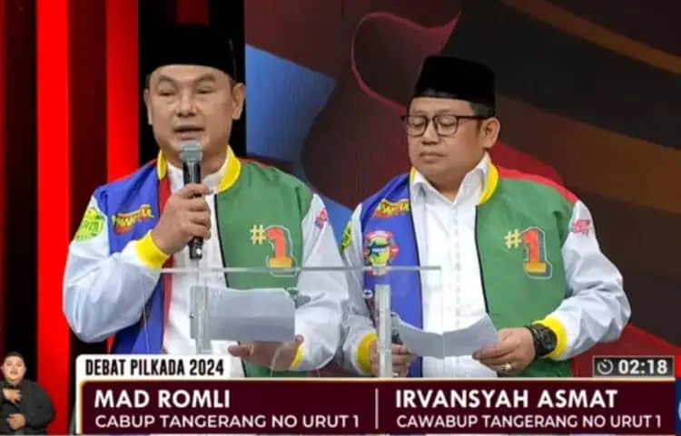 Debat Publik Kedua, Mad Romli-Irvansyah Fokus Tekan Angka Putus Sekolah dan Perceraian