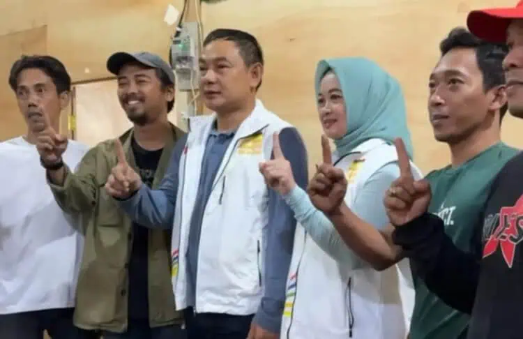 Kampanye Terakhir Mad Romli-Irvansyah Konvoi Keliling Kabupaten Tangerang