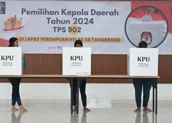 Begini Suasana Pilkada di Lapas Perempuan Kelas IIA Tangerang