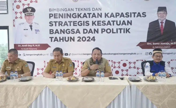 Kesbangpol Kabupaten Tangerang Gelar Bimtek Khusus ASN