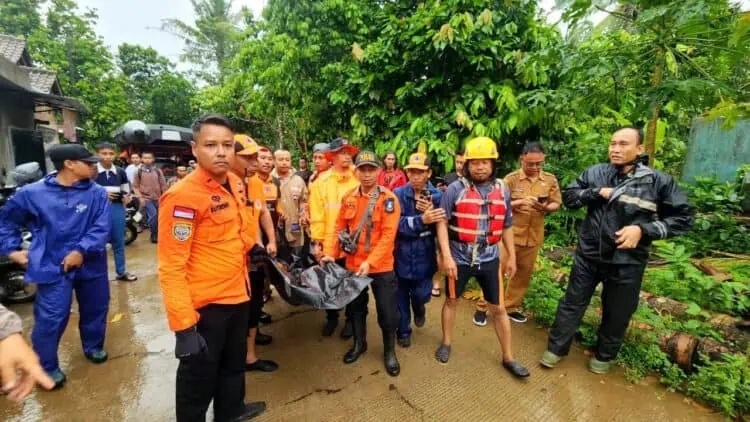 1 Pelajar Yang Hanyut di Baros Kabupaten Serang Ditemukan Tak Bernyawa 