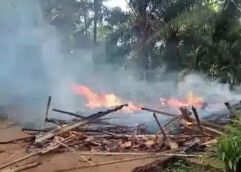 Rumah Ludes Terbakar, Sekeluarga di Cibitung Pandeglang Mengungsi 