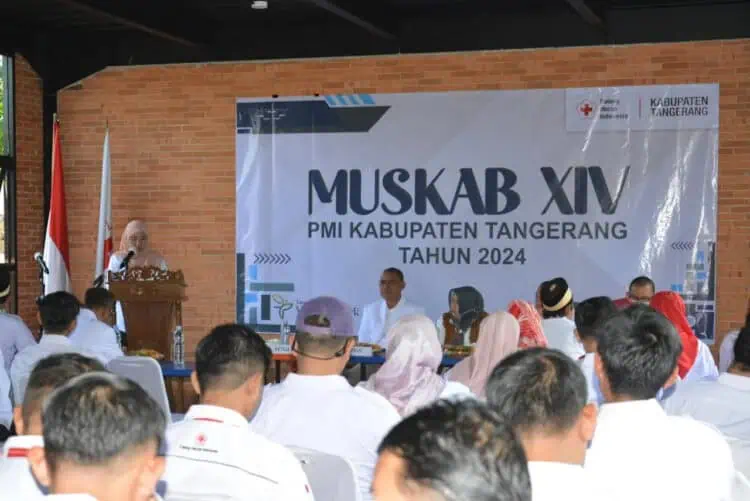 Soma Atmaja Kembali Jadi Ketua PMI Kabupaten Tangerang