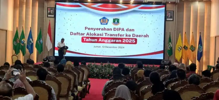 Pemprov Banten Diguyur Anggaran Puluhan Triliun, Melalui DIPA dan Dana Transfer