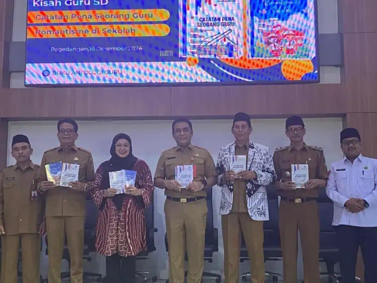 PGRI Pagedangan Launcing Buku Antologi Karya Guru
