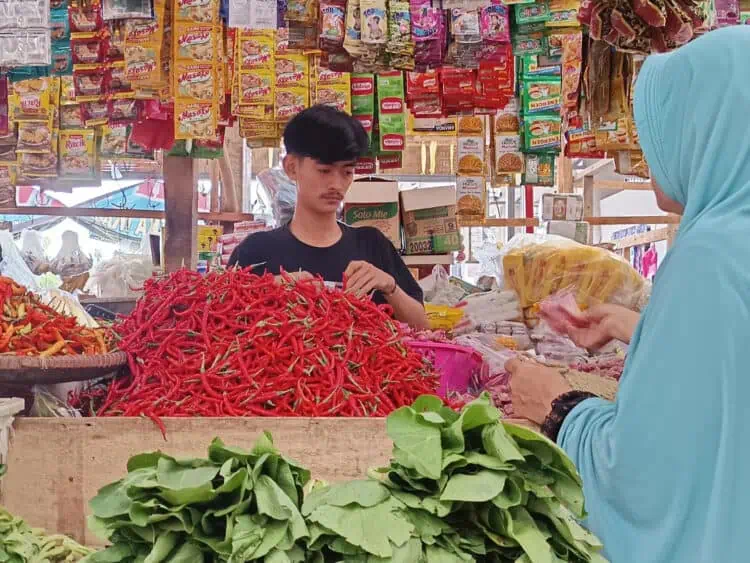 Harga Telur Hingga Cabai di Kabupaten Serang Terus Naik