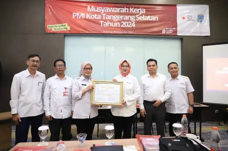 Unit Donor Darah PMI Tangsel Raih Akreditasi Paripurna Dari Kemenkes