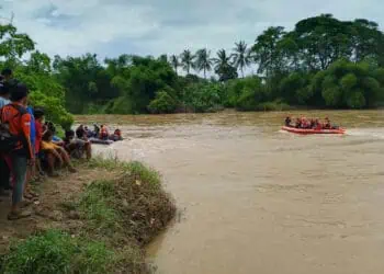 Hilang di Ciujung, Bocah 7 Tahun Hingga Kini Belum Ditemukan