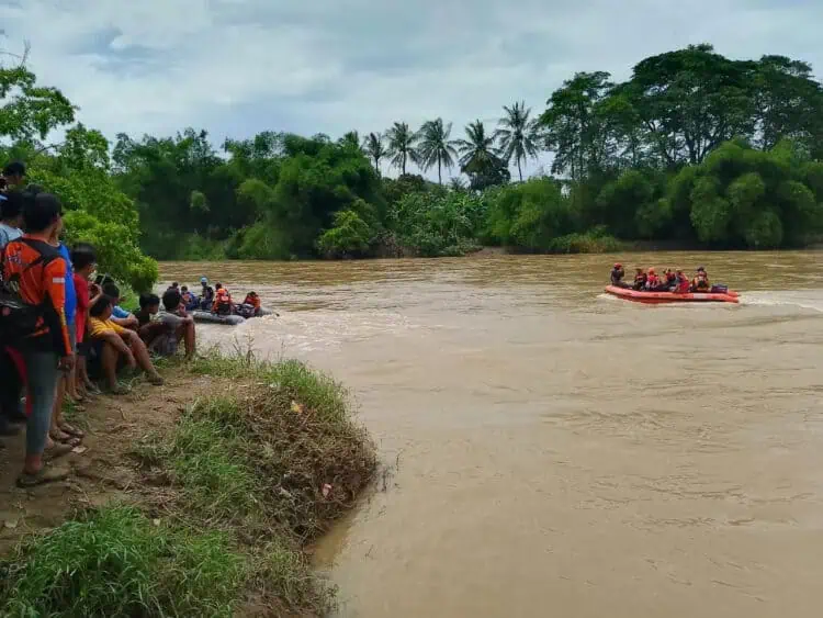 Hilang di Ciujung, Bocah 7 Tahun Hingga Kini Belum Ditemukan