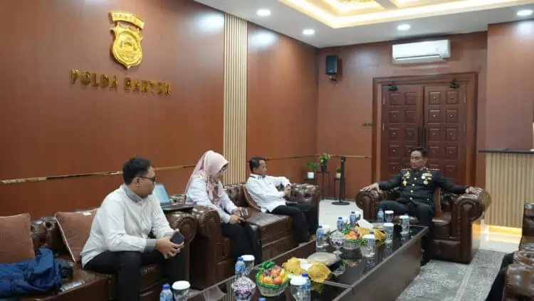Monitoring Pengamanan Nataru, Anggota Kompolnas Kunjungi Polda Banten