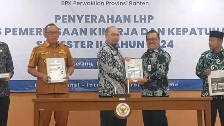 Serahkan LHP 4 Pemda, BPK Banten Banyak Temukan Permasalahan