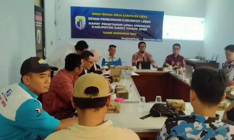 Dewan Pengupahan Lebak Disepakati UMK 2025 Sebesar Rp 3.176.384