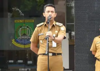 Siaga Hadapi Potensi Banjir, Kecamatan Karawaci Gelar Apel