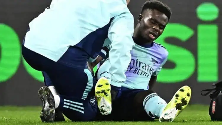 Arsenal Terkena Cobaan, Bukayo Saka Absen Tiga Bulan