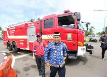 Kukuhkan 117 Relawan Pemadam, Damkar Kota Tangerang Miliki Armada Baru