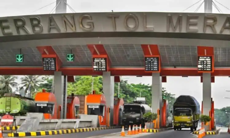Kendaraan Barang Mulai Dilarang Lewati Tol Tangerang-Merak