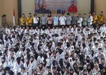 Tingkatkan Kualitas, 1.266 Anggota Taekwondo Kabupaten Tangerang Ikut UKT