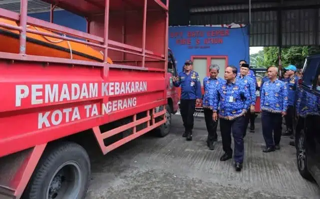 Pj Wali kota Tangerang Tinjau Posko Siaga Darurat Bencana Hidrometeorologi