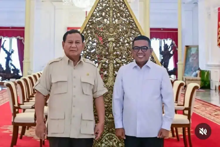 Prabowo Ingatkan Andra Soni Agar Tak Korupsi