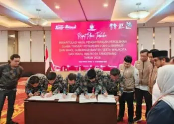 KPU Kota Tangerang Tetapkan Pasangan Sachrudin-Maryono Pemenang Pilkada 2024