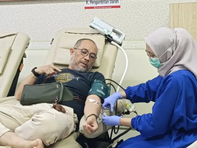 Stok Menipis Usai Tahun Baru, PMI Tangsel Ajak Masyarakat Donor Darah