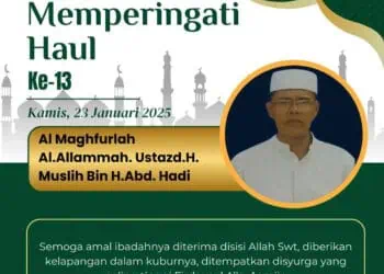 Yayasan Pendidikan Islam Al-Istiqomah Belendung, Gelar Haul ke 13 Tokoh Pendidikan Agama Kota Tangerang