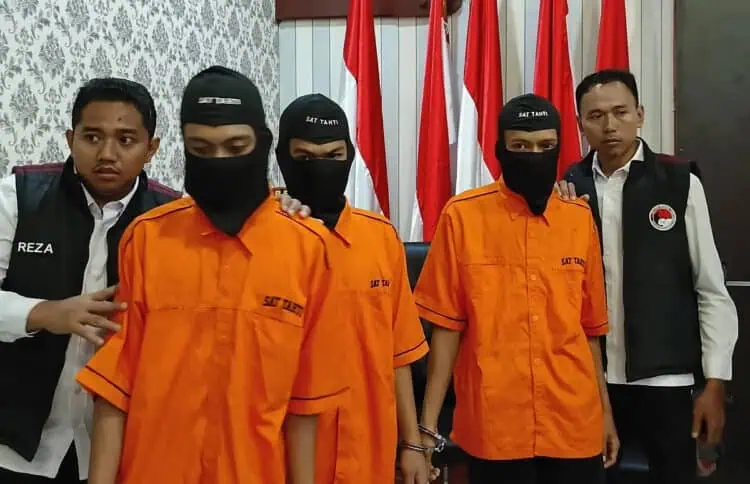 Polresta Serang Tangkap Tiga Pengedar Narkoba di Kota Serang