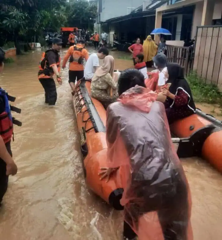 4 Kecamatan di Kabupaten Serang Dilanda Banjir ,4,938 Jiwa Terdampak