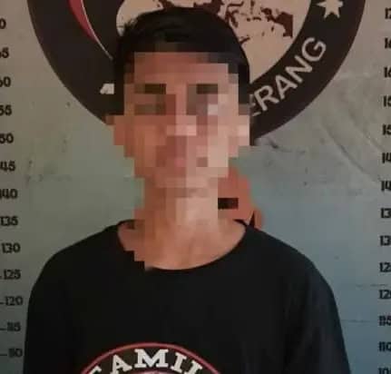 Kurir narkoba dibekuk tim Satresnarkoba Polres Serang, beberapa waktu lalu. (ISTIMEWA)