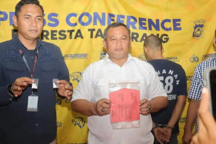 Polresta Tangerang Ungkap Kasus Peredaran Narkoba, Pengedar Diringkus di Cikupa