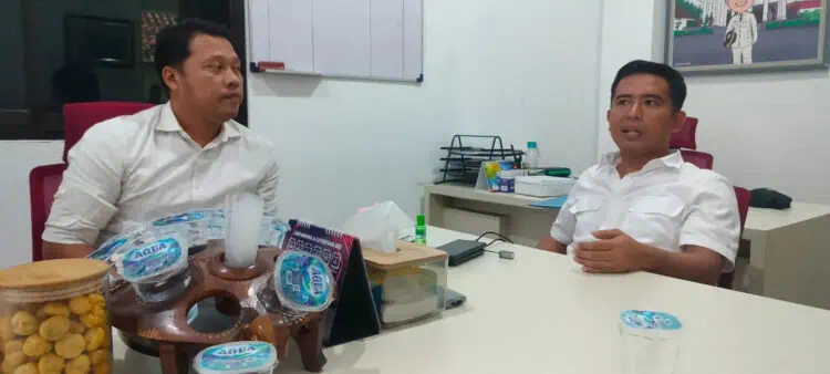 Kepala Bidang Pendataan Pendaftaran dan Penetapan Bapenda Kabupaten Serang, Pandu Pangestu (Kanan). (ISTIMEWA)