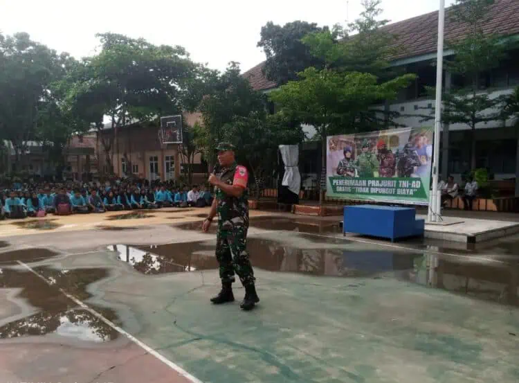 Danramil Mauk Tegaskan Pendaftaran TNI AD Gratis Tanpa Pungutan Biaya, Ini Pesan untuk Pelajar