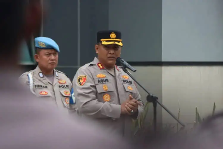 Wakapolresta Tangerang Sebut Pentingnya Disiplin dan Profesionalisme Anggota