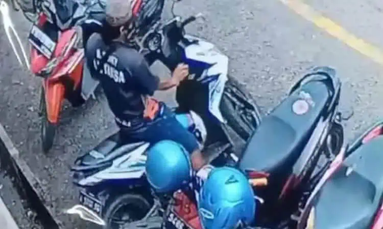Pelaku Curanmor Beraksi di RSUD Adjidarmo Lebak, 1 Motor Raib