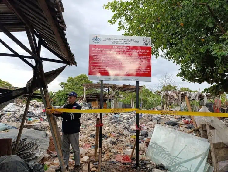 Pemilik Lahan TPS Ilegal di Reni Jaya Belum Bisa Ditemui