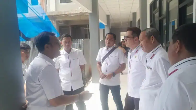 Komisi IV DPRD Kota Tangerang Sidak Pembangunan Gedung SMPN 34, Ini yang Ditemukan