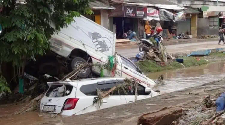11.223 Orang Terdampak Banjir Bandar Lampung