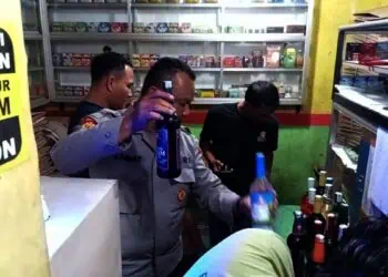 Jelang Ramadan Polisi di Lebak Sita Ratusan Miras Berbagai Merek