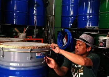 Jelang Ramadan, Pengrajin Beduk di Tangsel Kebanjiran Pesanan