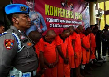 Polres Serang Tangkap Lima Tersangka Pencurian Mobil