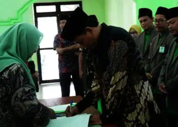 Launching Koperasi Syariah Pandeglang Berkah, di Gedung MUI Pandeglang, beberapa waktu lalu. (ISTIMEWA)