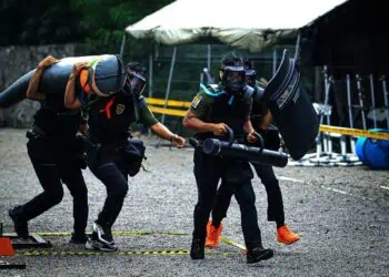 Ratusan Polisi Bersaing di Ajang Brimob Challenge 2025